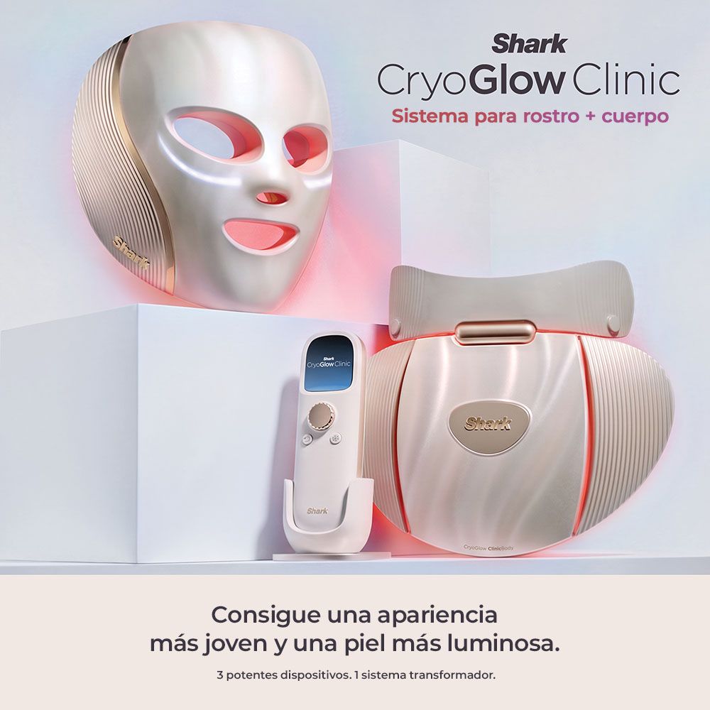SHARK CRYOGLOW&trade; CLINIC (SISTEMA LED PARA ROSTRO Y CUERPO)